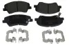 Bremsbelagsatz, Scheibenbremse Vorderachse MAPCO 6329