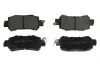 Bremsbelagsatz, Scheibenbremse Hinterachse MAPCO 6332