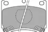 Bremsbelagsatz, Scheibenbremse MAPCO 6334