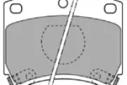 Bremsbelagsatz, Scheibenbremse MAPCO 6334