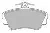 Bremsbelagsatz, Scheibenbremse Vorderachse MAPCO 6365