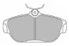 Bremsbelagsatz, Scheibenbremse Vorderachse MAPCO 6366