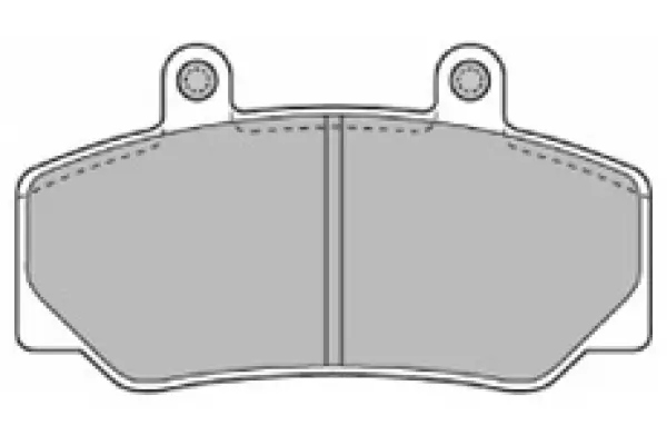 Bremsbelagsatz, Scheibenbremse MAPCO 6367