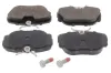 Bremsbelagsatz, Scheibenbremse Vorderachse MAPCO 6378