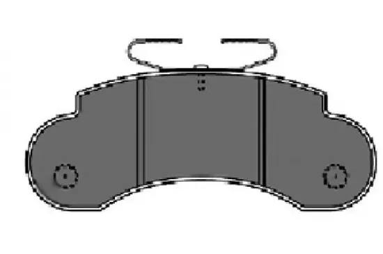 Bremsbelagsatz, Scheibenbremse Vorderachse MAPCO 6379 Bild Bremsbelagsatz, Scheibenbremse Vorderachse MAPCO 6379
