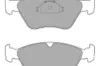 Bremsbelagsatz, Scheibenbremse Vorderachse MAPCO 6459