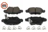 Bremsbelagsatz, Scheibenbremse Hinterachse MAPCO 6480HPS