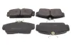 Bremsbelagsatz, Scheibenbremse Vorderachse MAPCO 6484