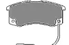 Bremsbelagsatz, Scheibenbremse Vorderachse MAPCO 6502