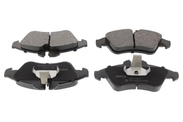 Bremsbelagsatz, Scheibenbremse Vorderachse MAPCO 6512