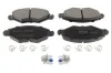 Bremsbelagsatz, Scheibenbremse Vorderachse MAPCO 6516