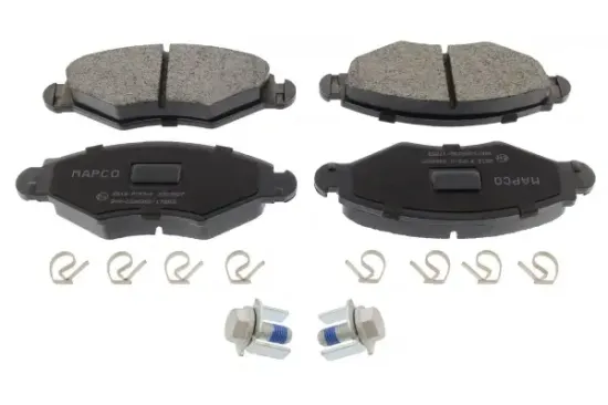 Bremsbelagsatz, Scheibenbremse Vorderachse MAPCO 6516 Bild Bremsbelagsatz, Scheibenbremse Vorderachse MAPCO 6516