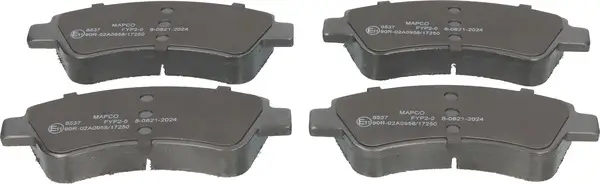 Bremsbelagsatz, Scheibenbremse Vorderachse MAPCO 6537