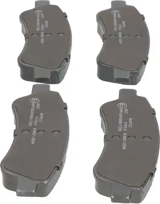 Bremsbelagsatz, Scheibenbremse Vorderachse MAPCO 6537 Bild Bremsbelagsatz, Scheibenbremse Vorderachse MAPCO 6537