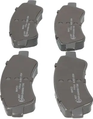 Bremsbelagsatz, Scheibenbremse Vorderachse MAPCO 6537 Bild Bremsbelagsatz, Scheibenbremse Vorderachse MAPCO 6537