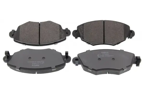 Bremsbelagsatz, Scheibenbremse Vorderachse MAPCO 6544