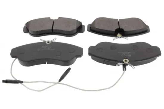 Bremsbelagsatz, Scheibenbremse Vorderachse MAPCO 6564 Bild Bremsbelagsatz, Scheibenbremse Vorderachse MAPCO 6564