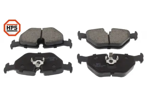 Bremsbelagsatz, Scheibenbremse Hinterachse MAPCO 6581HPS