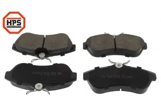 Bremsbelagsatz, Scheibenbremse Vorderachse MAPCO 6584HPS Bild Bremsbelagsatz, Scheibenbremse Vorderachse MAPCO 6584HPS