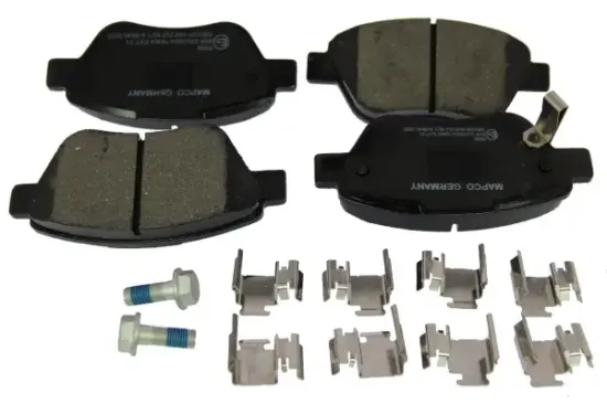 Bremsbelagsatz, Scheibenbremse Vorderachse MAPCO 6596 Bild Bremsbelagsatz, Scheibenbremse Vorderachse MAPCO 6596