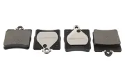 Bremsbelagsatz, Scheibenbremse Hinterachse MAPCO 6599