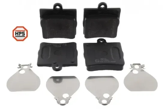 Bremsbelagsatz, Scheibenbremse Hinterachse MAPCO 6599HPS Bild Bremsbelagsatz, Scheibenbremse Hinterachse MAPCO 6599HPS