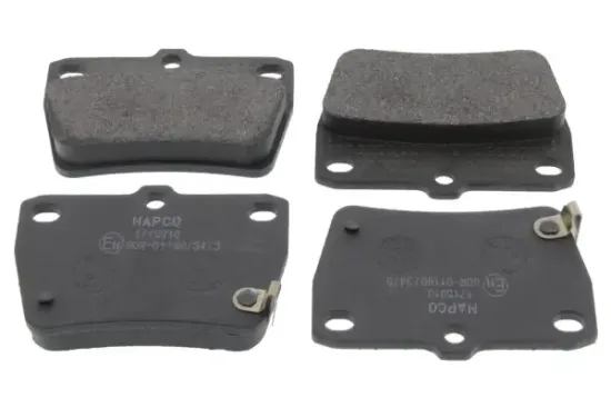Bremsbelagsatz, Scheibenbremse Hinterachse MAPCO 6603 Bild Bremsbelagsatz, Scheibenbremse Hinterachse MAPCO 6603