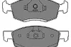 Bremsbelagsatz, Scheibenbremse Vorderachse MAPCO 6612