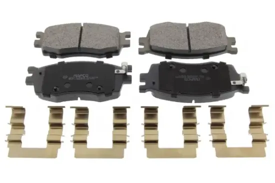 Bremsbelagsatz, Scheibenbremse Vorderachse MAPCO 6617 Bild Bremsbelagsatz, Scheibenbremse Vorderachse MAPCO 6617