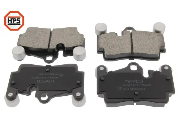 Bremsbelagsatz, Scheibenbremse Hinterachse MAPCO 6642HPS