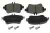 Bremsbelagsatz, Scheibenbremse Vorderachse MAPCO 6648