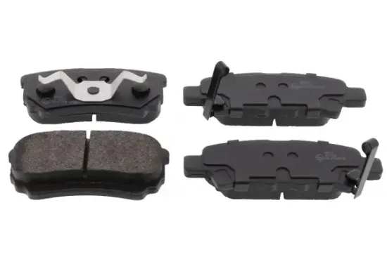 Bremsbelagsatz, Scheibenbremse Hinterachse MAPCO 6660 Bild Bremsbelagsatz, Scheibenbremse Hinterachse MAPCO 6660