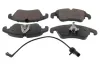 Bremsbelagsatz, Scheibenbremse Vorderachse MAPCO 6665