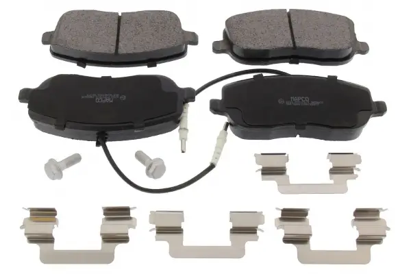 Bremsbelagsatz, Scheibenbremse Vorderachse MAPCO 6723