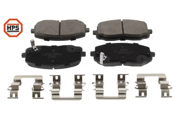Bremsbelagsatz, Scheibenbremse Vorderachse MAPCO 6815HPS