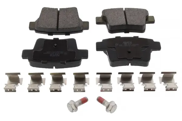 Bremsbelagsatz, Scheibenbremse Hinterachse MAPCO 6821