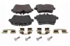 Bremsbelagsatz, Scheibenbremse Vorderachse MAPCO 6824