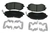 Bremsbelagsatz, Scheibenbremse Vorderachse MAPCO 6879