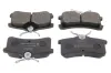 Bremsbelagsatz, Scheibenbremse Hinterachse MAPCO 6909