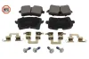 Bremsbelagsatz, Scheibenbremse Hinterachse MAPCO 6929HPS