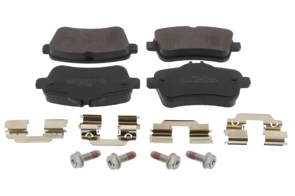 Bremsbelagsatz, Scheibenbremse Hinterachse MAPCO 6951