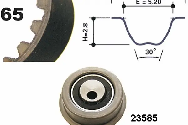 Zahnriemensatz MAPCO 73501