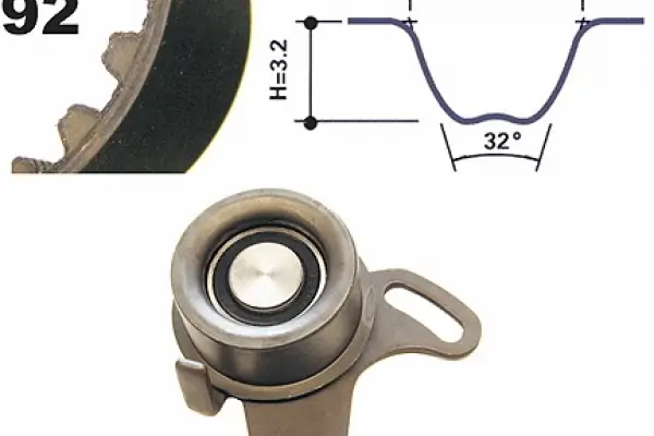 Zahnriemensatz MAPCO 73533