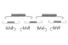 Zubeh&ouml;rsatz, Bremsbacken Hinterachse MAPCO 9117
