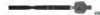Axialgelenk, Spurstange Vorderachse MOOG BM-AX-17396