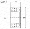 Radlagersatz MOOG FD-WB-11175 Bild Radlagersatz MOOG FD-WB-11175
