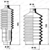 Faltenbalgsatz, Lenkung Vorderachse links Vorderachse rechts MOOG K150001 Bild Faltenbalgsatz, Lenkung Vorderachse links Vorderachse rechts MOOG K150001