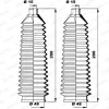 Faltenbalgsatz, Lenkung Vorderachse links Vorderachse rechts MOOG K150175 Bild Faltenbalgsatz, Lenkung Vorderachse links Vorderachse rechts MOOG K150175