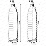 Spurstangenkopf Vorderachse außen MOOG FD-ES-0841