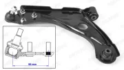 Lenker, Radaufhängung Vorderachse links MOOG PE-WP-18157